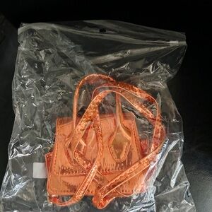 Fashion Nova sexy little go to bag on burn orange/copper, New with tags